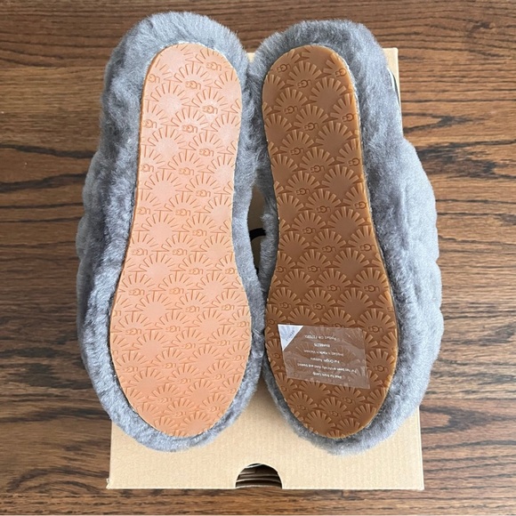 Girls Fluff Yeah Slides New sz 3 - Picture 2 of 4